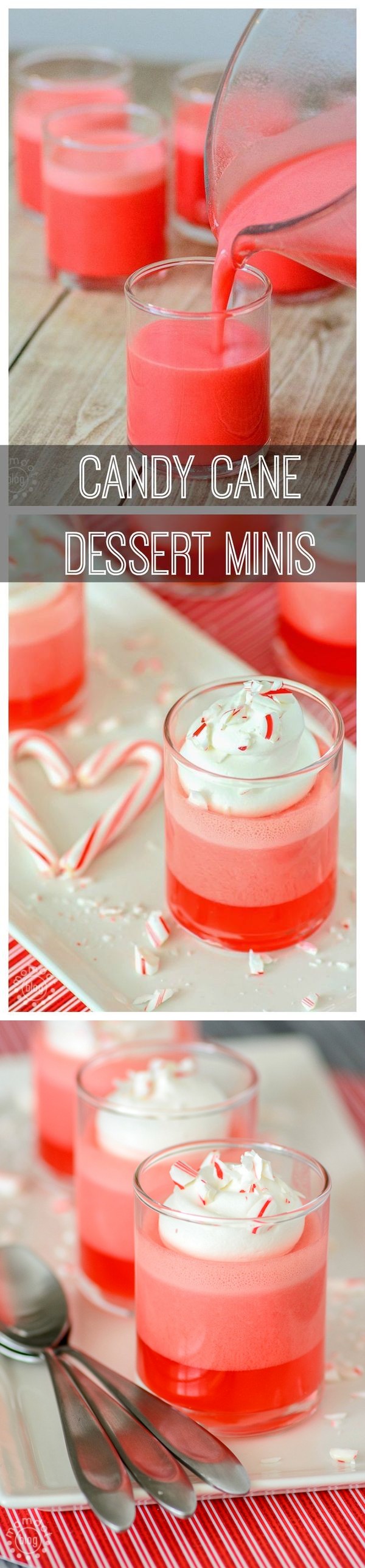 Candy Cane Dessert Minis