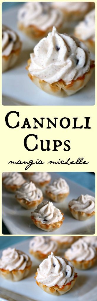 Cannoli Cups