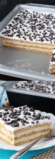 Cannoli Icebox Cake