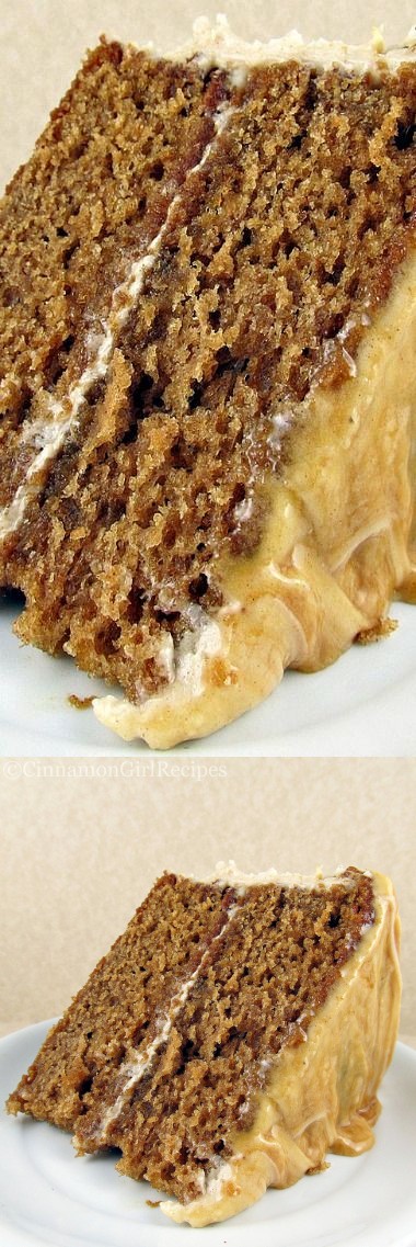 Caramel Apple Cake with Cream Cheese Frosting