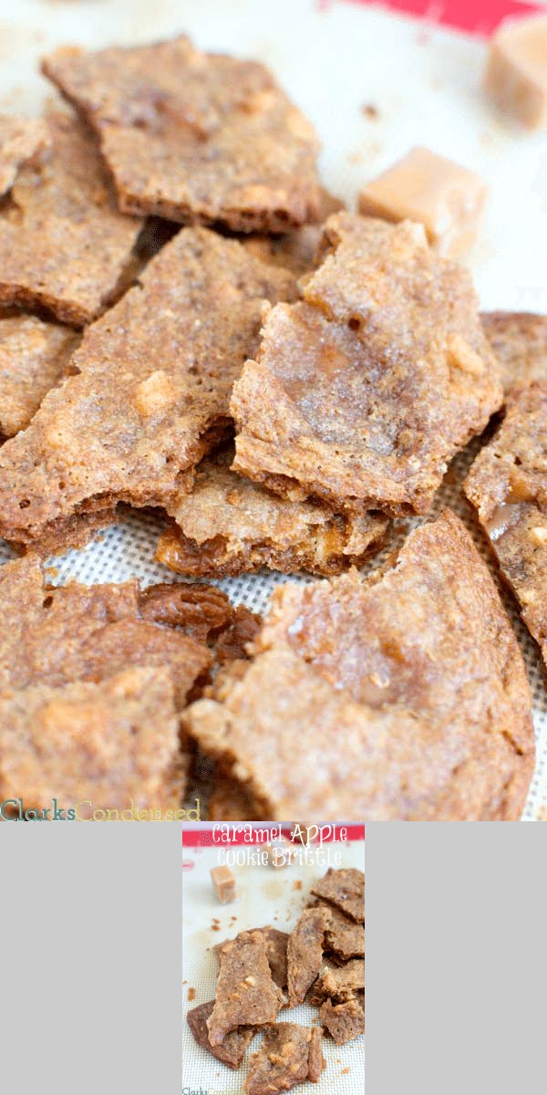 Caramel Apple Cookie Brittle