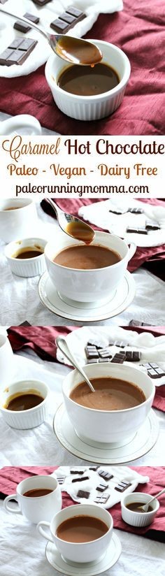 Caramel Hot Chocolate (Paleo & Vegan