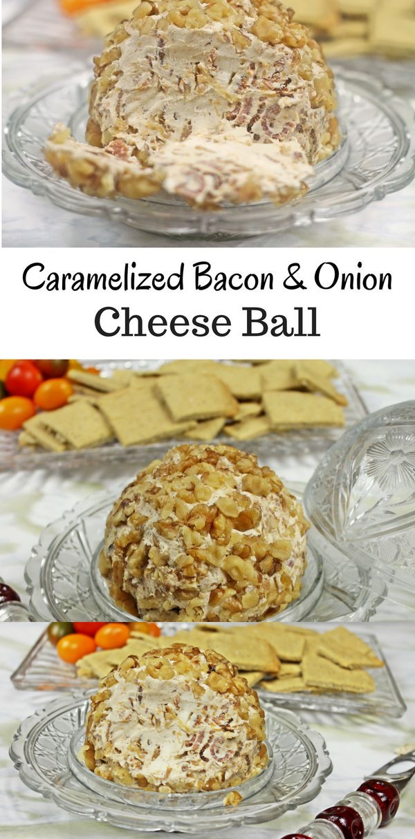 Caramelized Bacon & Onion Cheese Ball