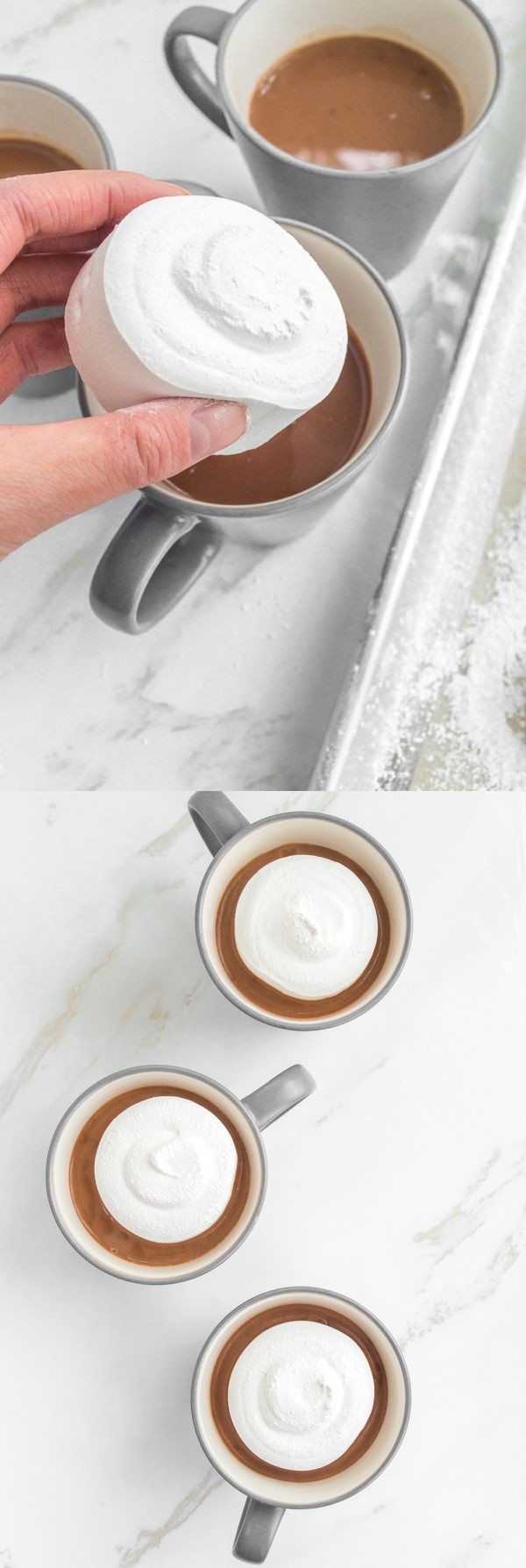 Cardamom Hot Chocolate with Homemade Marshmallows