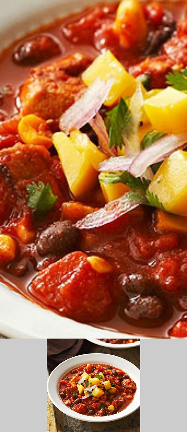 Caribbean Pork Chili