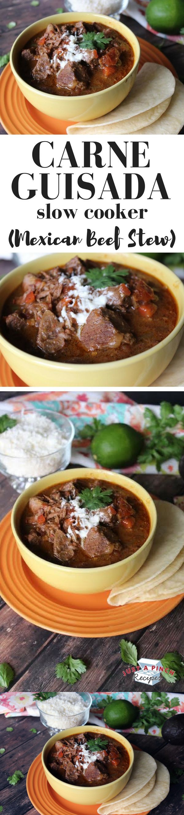 Carne Guisada - Slow Cooker (Mexican Beef Stew