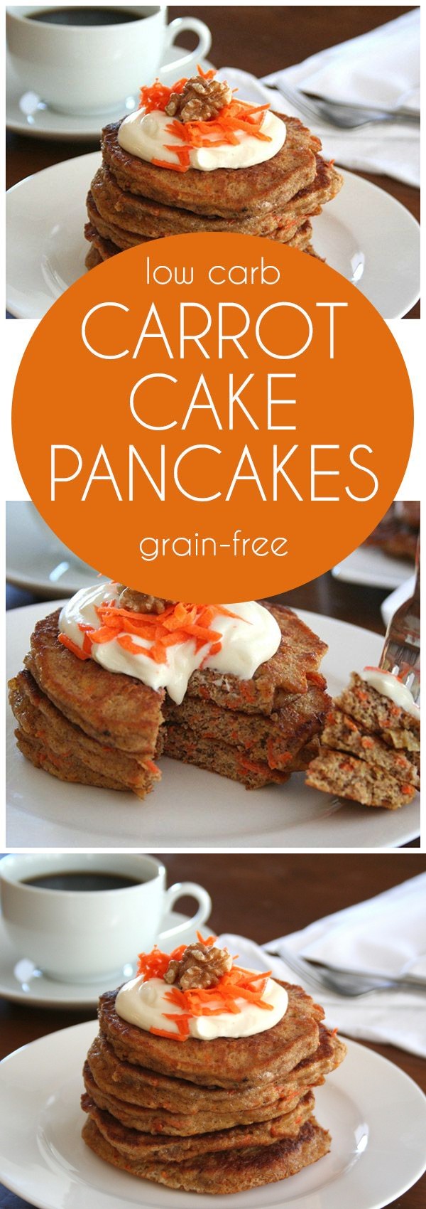 Carrot Cake Pancakes