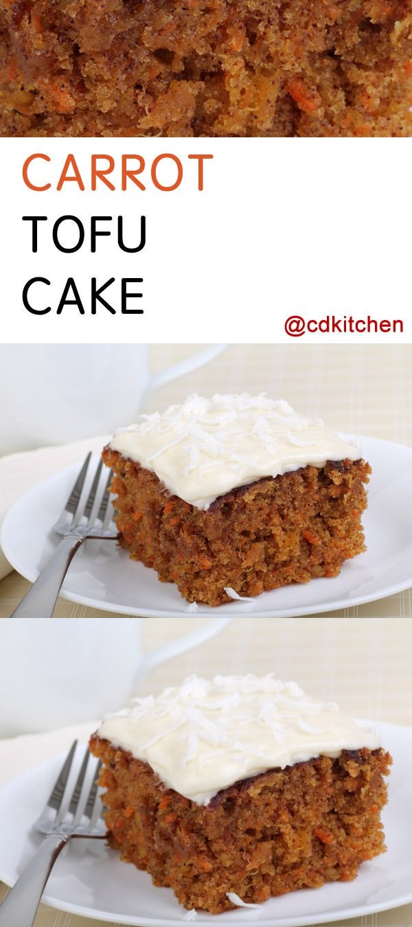 Carrot Tofu Cake