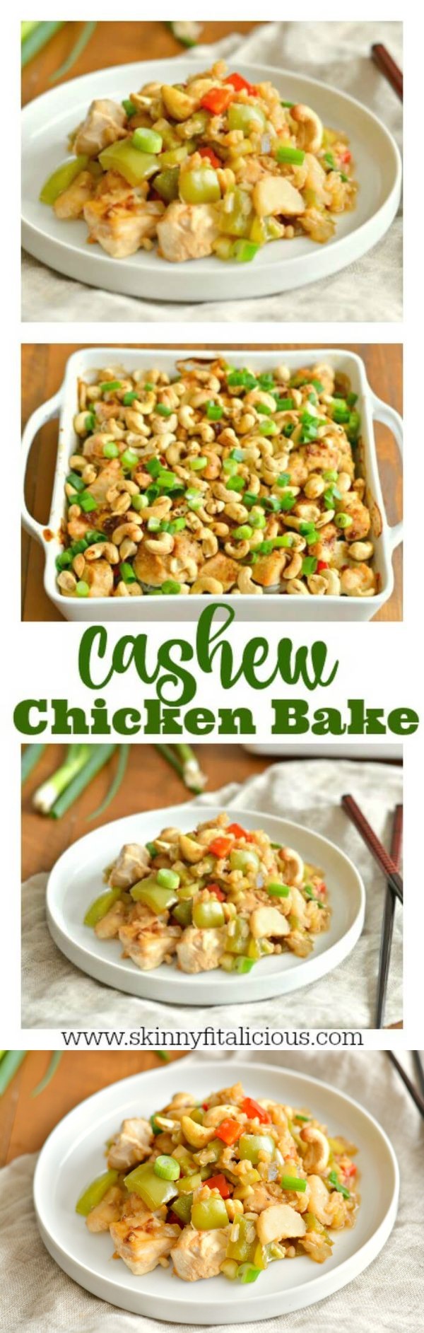 Cashew Chicken Bake