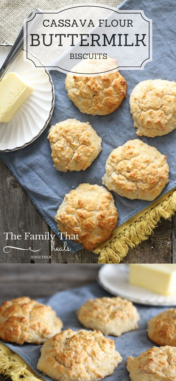 Cassava Flour Buttermilk Biscuits