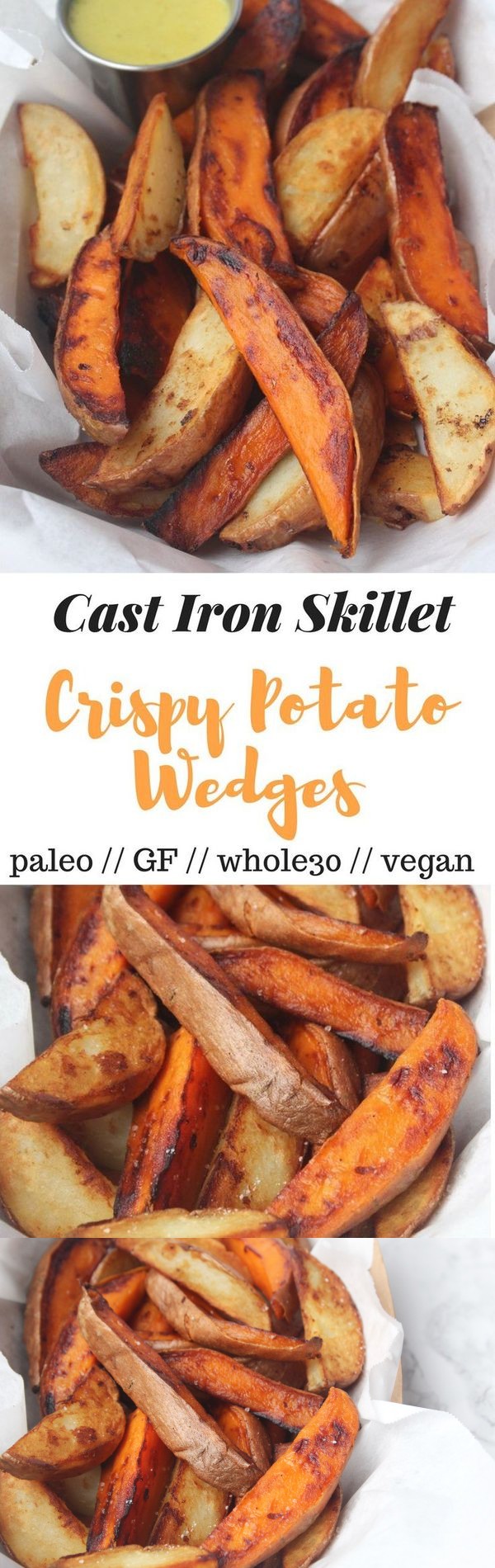 Cast Iron Skillet Potato Wedges