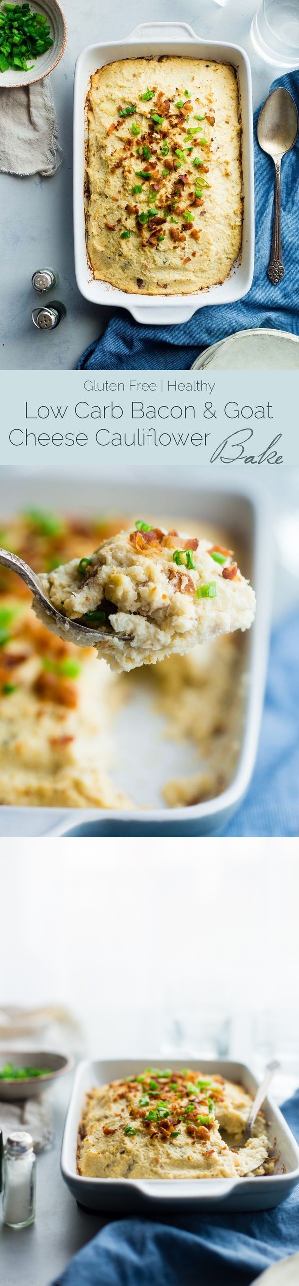 Cauliflower Bake with Goat Cheese