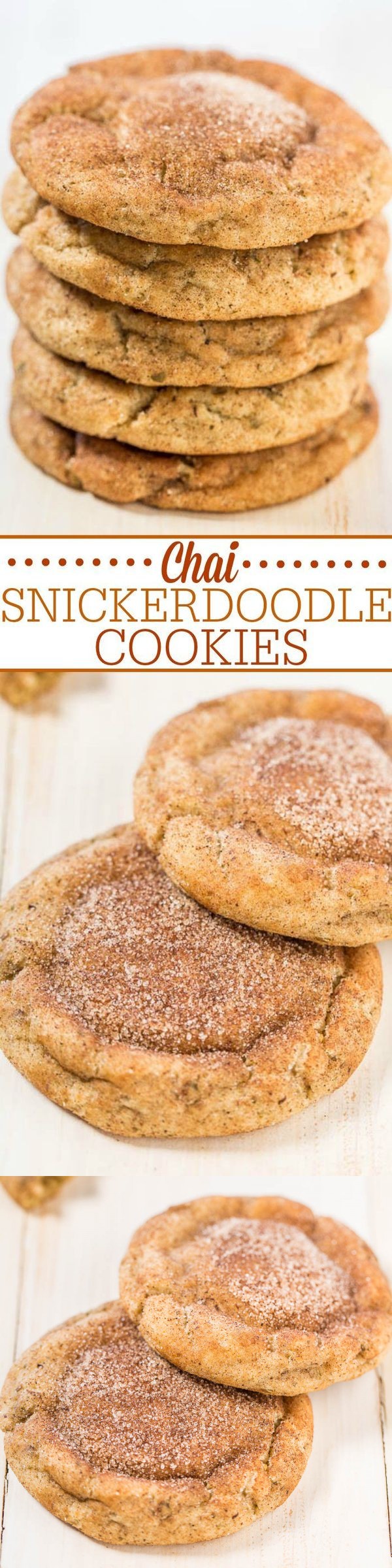 Chai Snickerdoodle Cookies