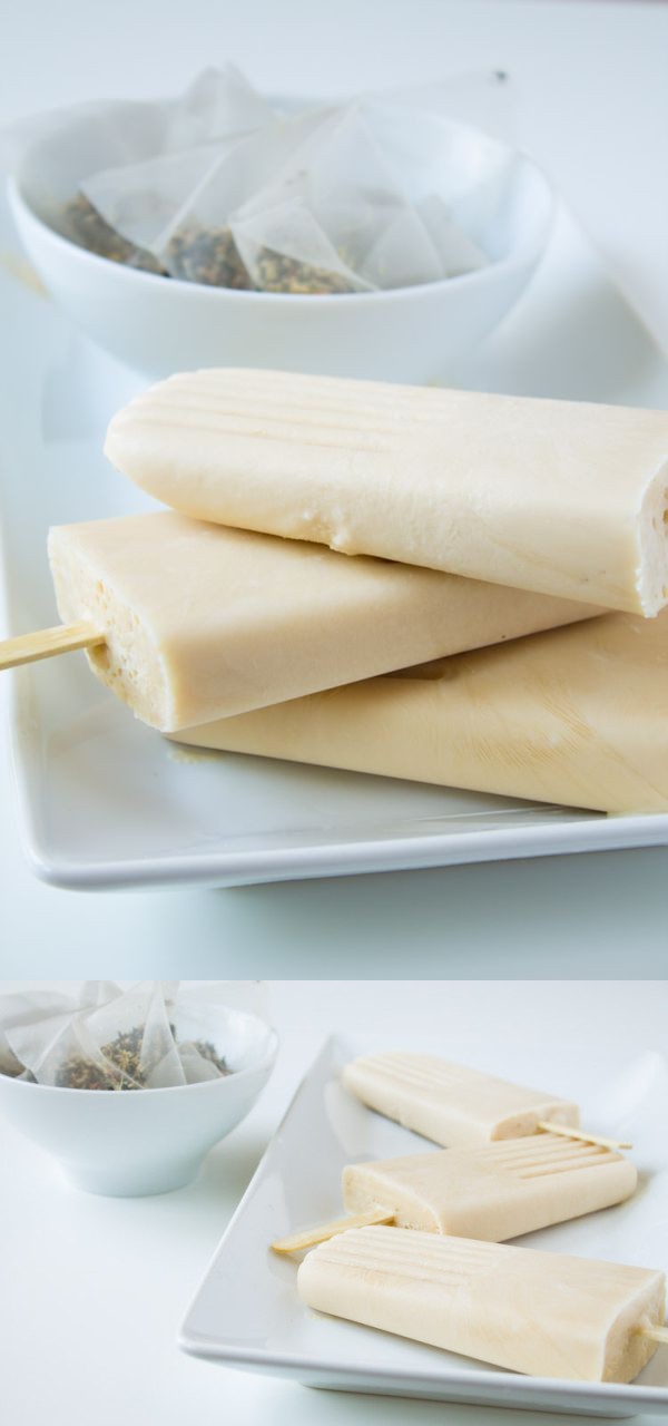 Chai Tea Latte Popsicles