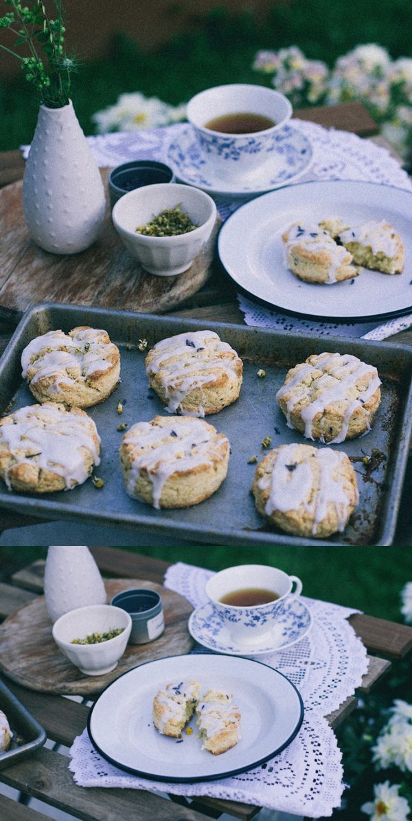 Chamomile Lavender Scones