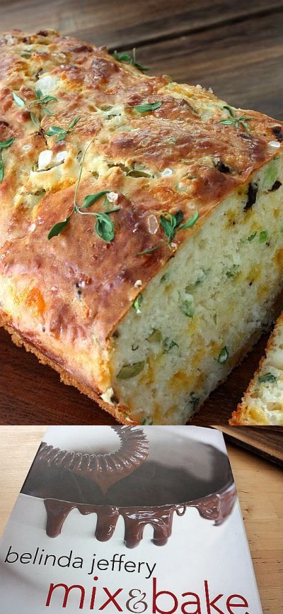 Cheese, Olive and Buttermilk Herb Bread