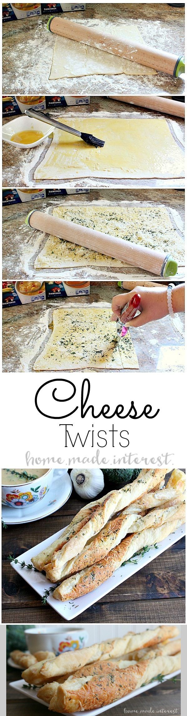 Cheese Twists and a Simple Lunch Solution