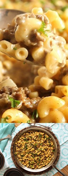 Cheeseburger Macaroni Skillet