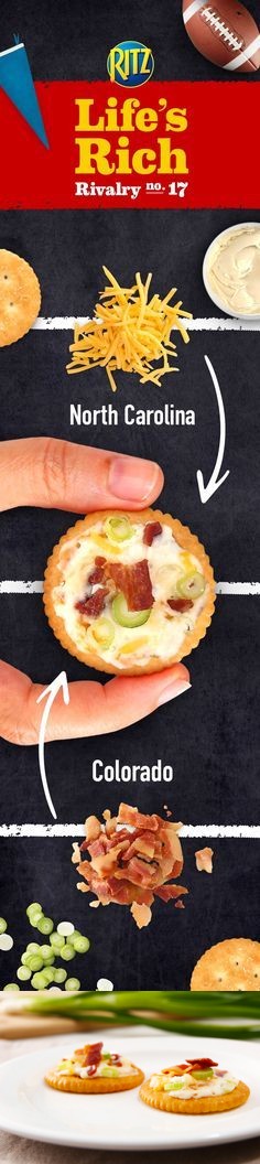 Cheesy Bacon RITZ Topper