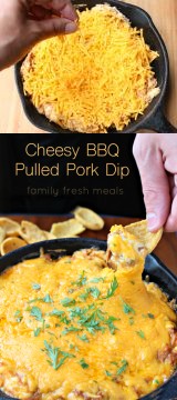 Cheesy BBQ Pulled Pork Dip