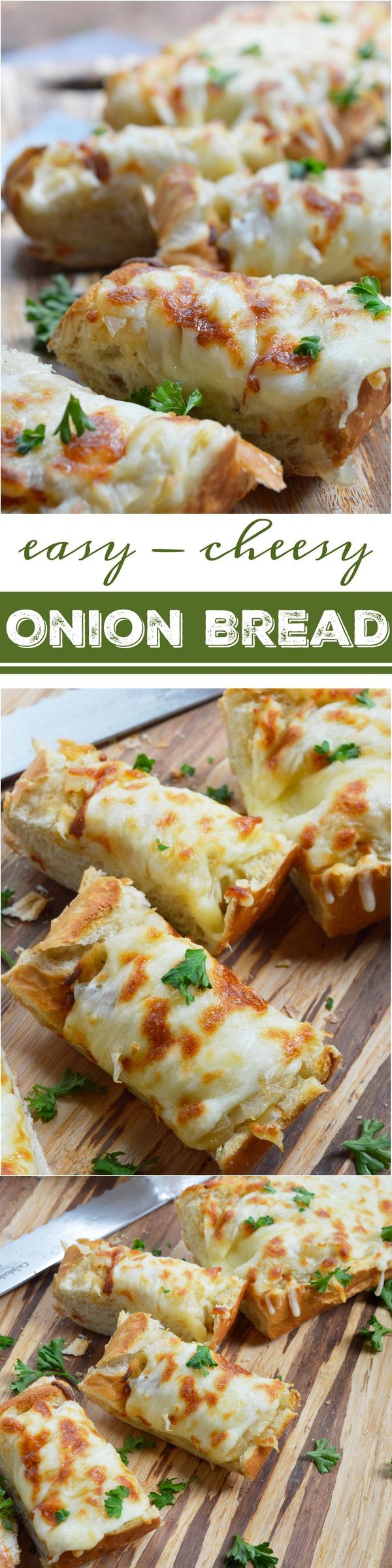 Cheesy Onion Bread