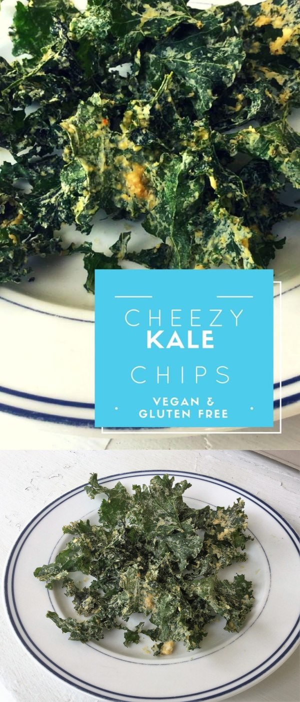 Cheezy Kale Chips