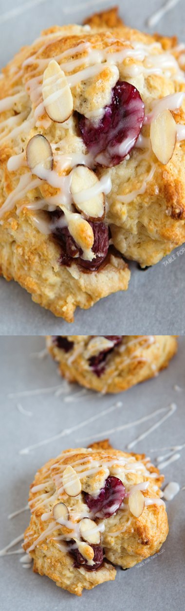 Cherry Almond Scones