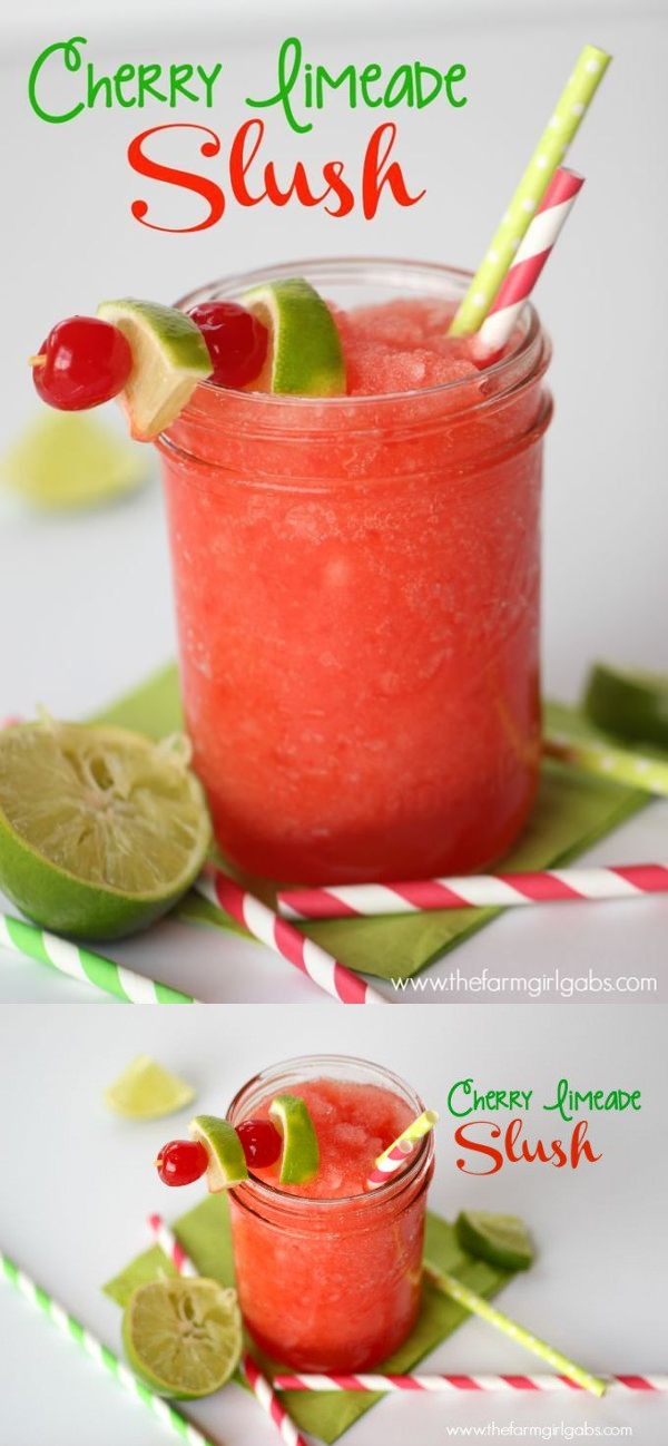 Cherry Limeade Slush