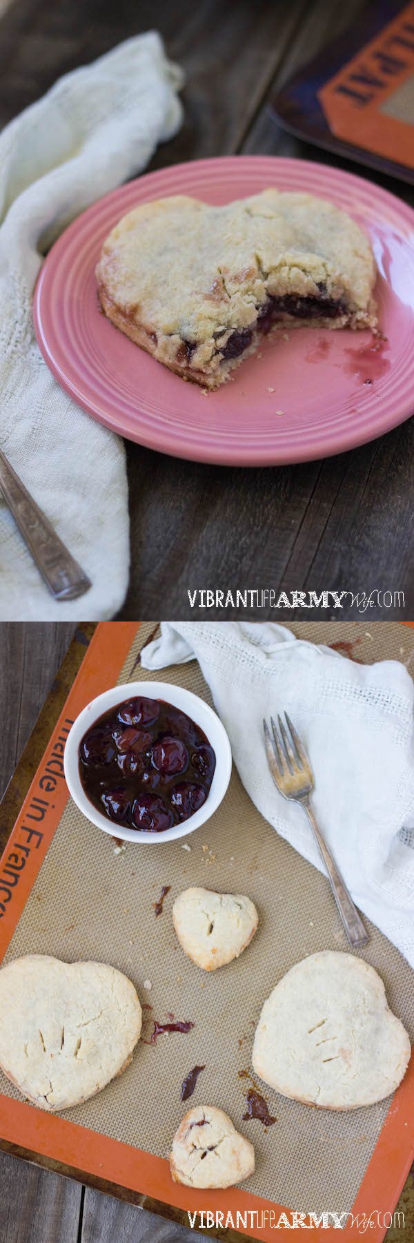 Cherry Vanilla Hand Pies