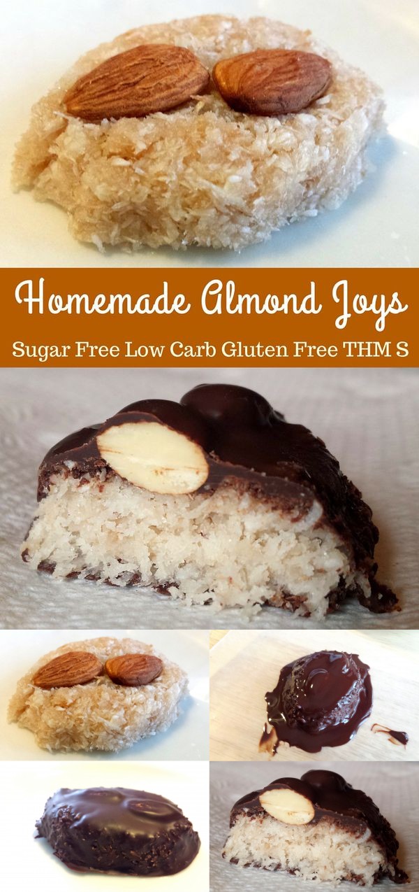 Chewy Almond Joy Copycat Candies THM S