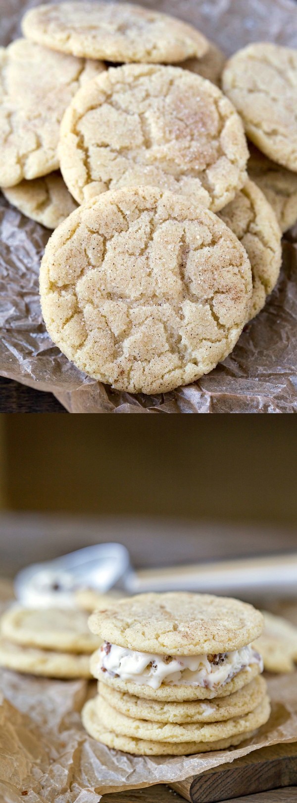 Chewy Snickerdoodle Cookies