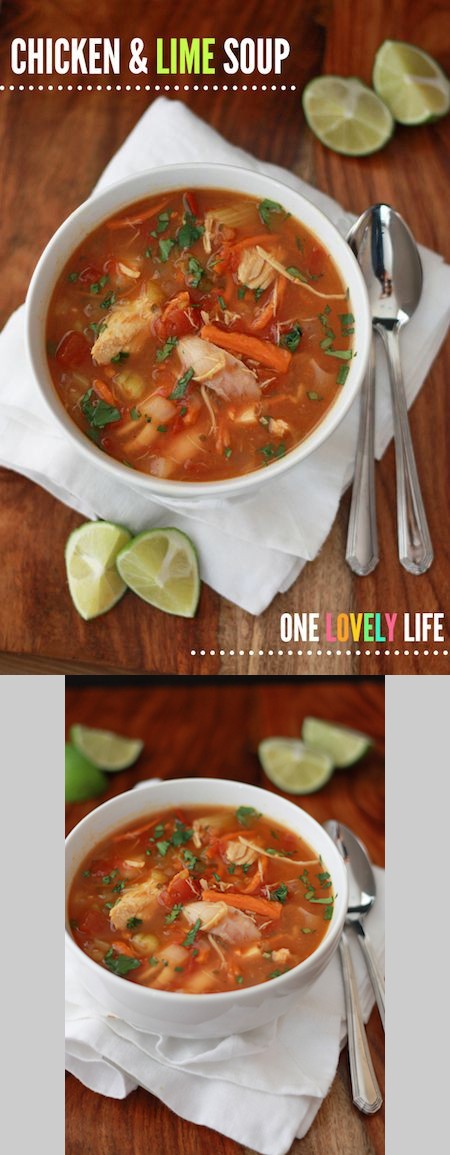 Chicken & Lime Soup (gf, df, paleo, whole30