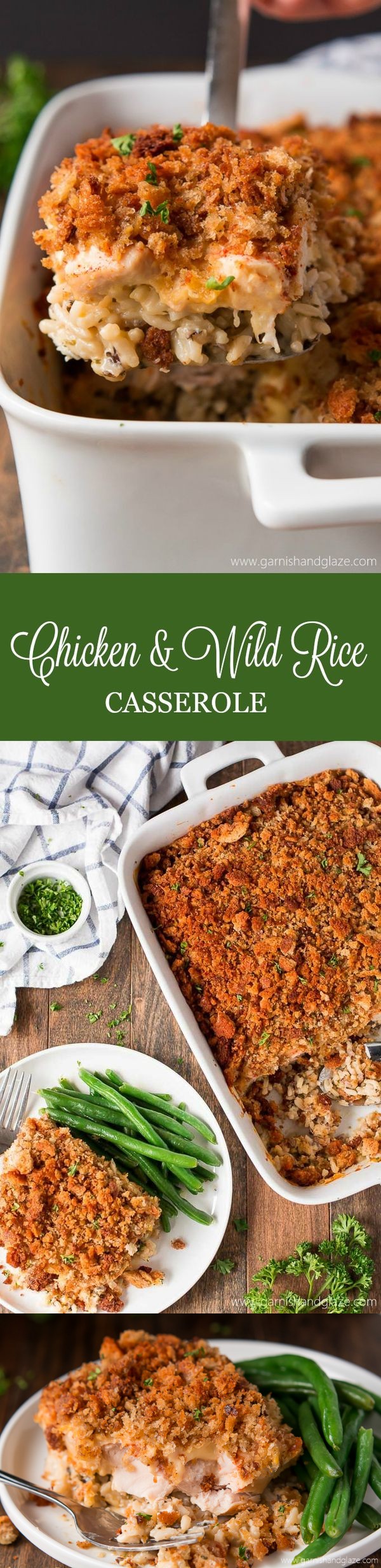 Chicken & Wild Rice Casserole