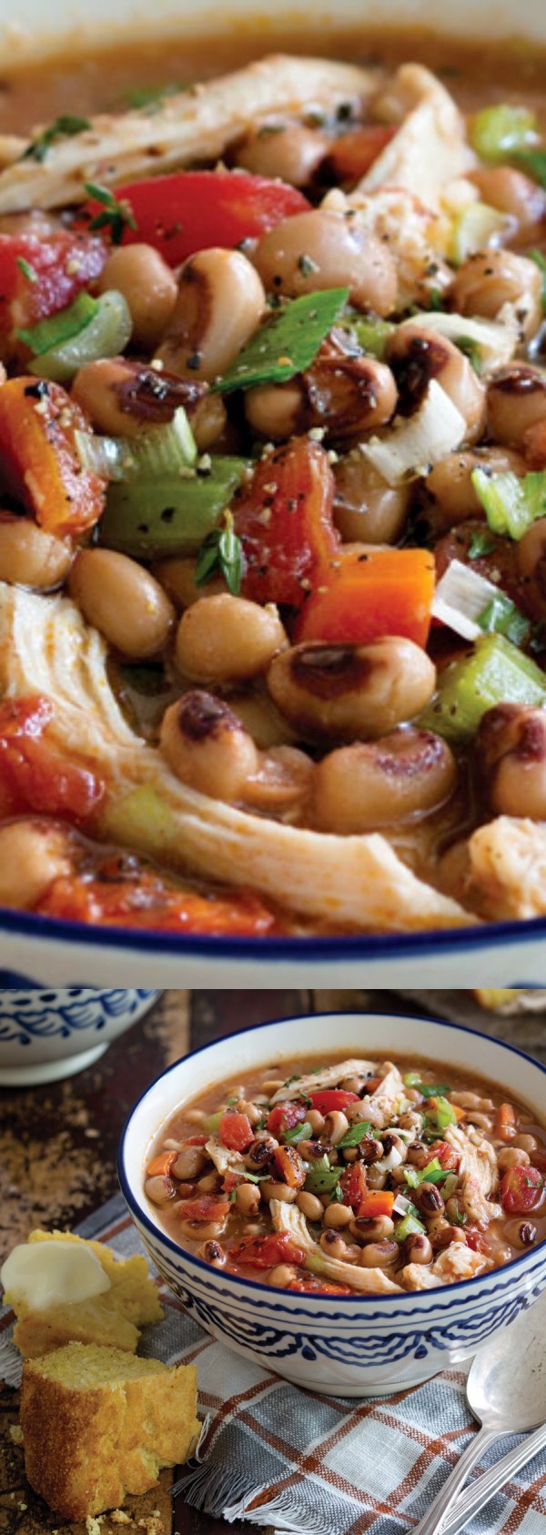 Chicken and Black-Eyed Pea Stew