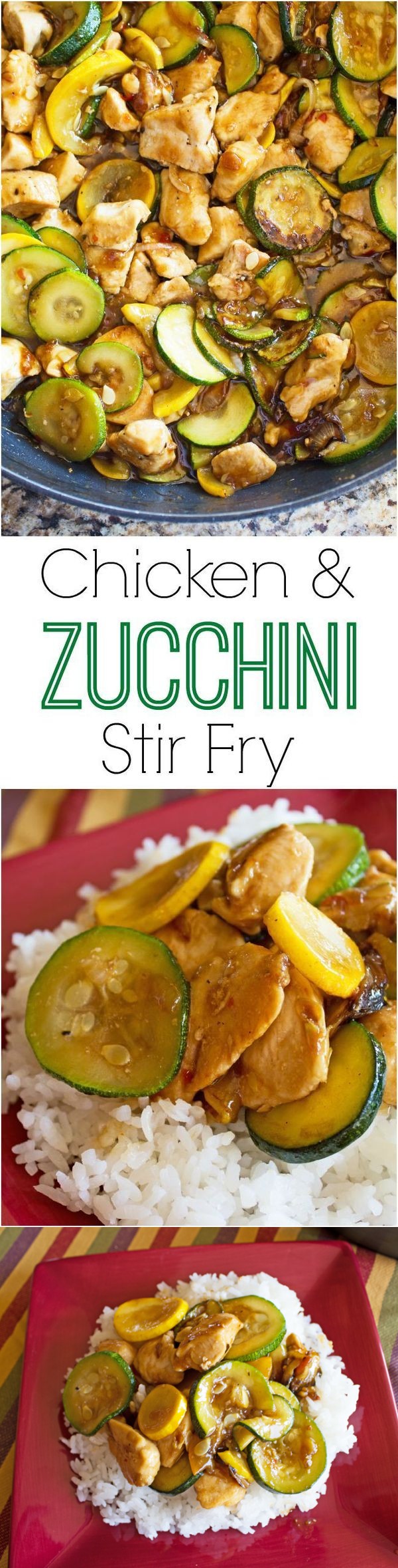 Chicken and Zucchini Stir Fry