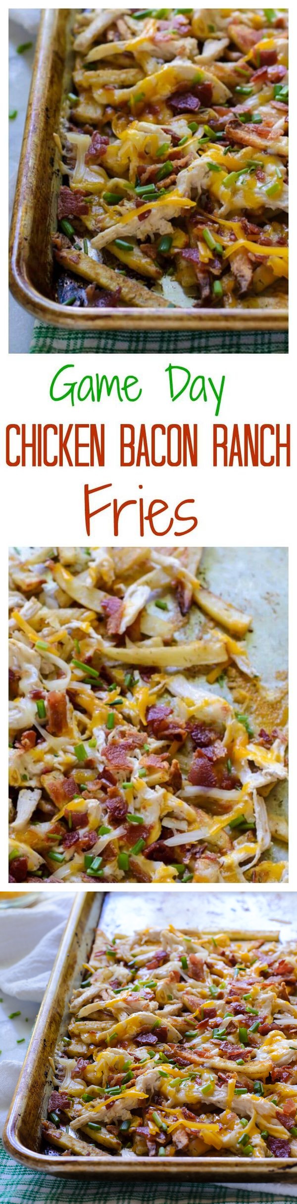 Chicken Bacon Ranch Fries