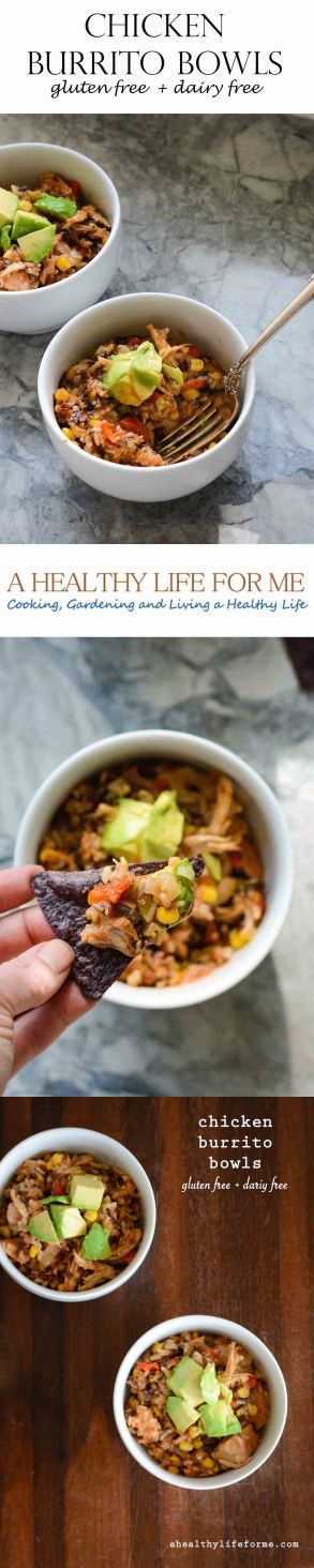 Chicken Burrito Bowls