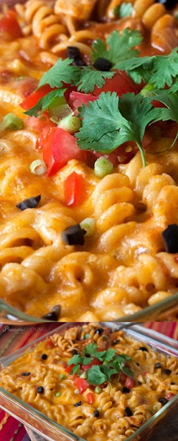 Chicken Enchilada Pasta