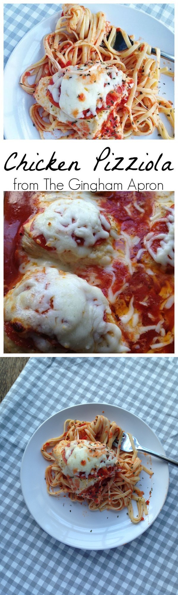 Chicken Pizziola with Pepperoni and Mozzarella