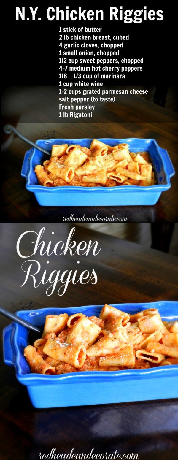 Chicken Riggies