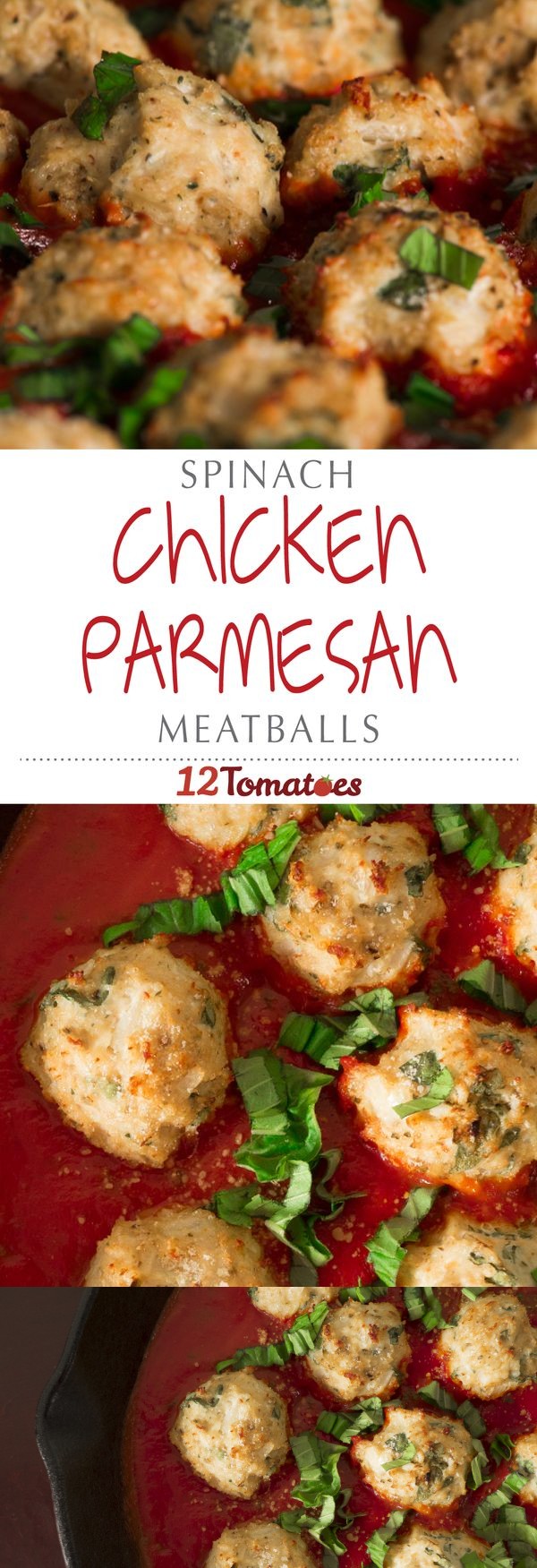 Chicken Spinach Meatballs