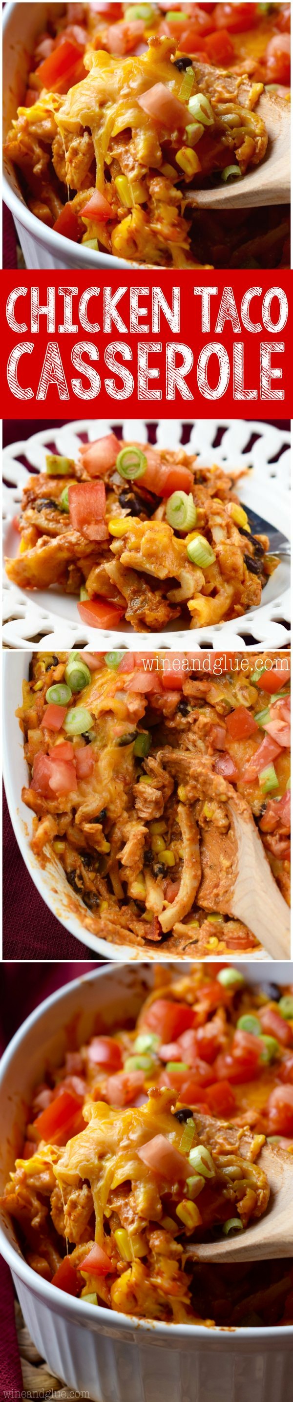 Chicken Taco Casserole