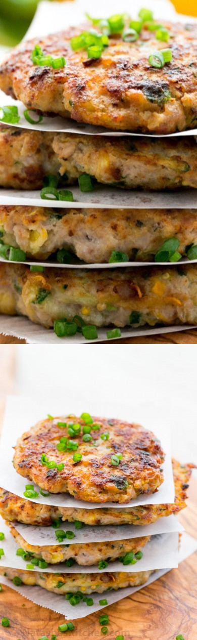 Chicken Zucchini Fritters