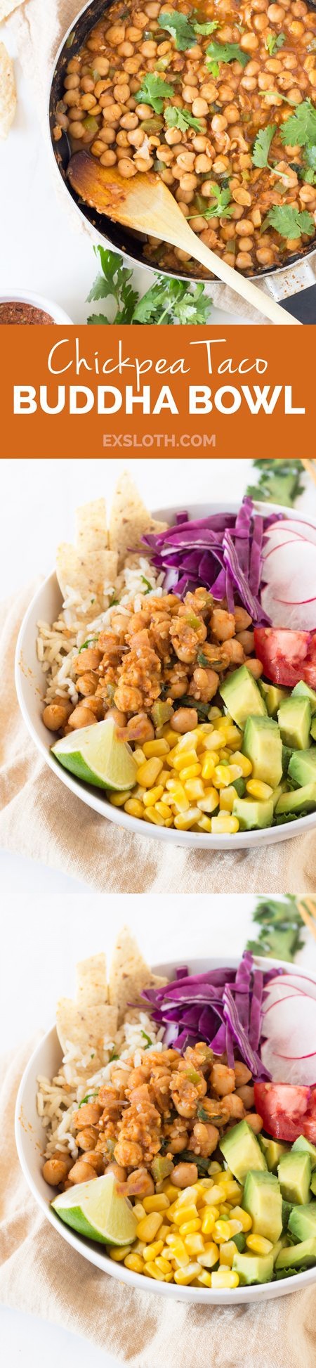 Chickpea Taco Buddha Bowl