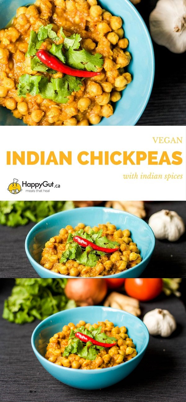 Chickpeas Indian Style