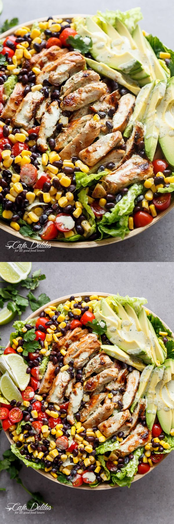 Chili Lime Southwestern Chicken Salad