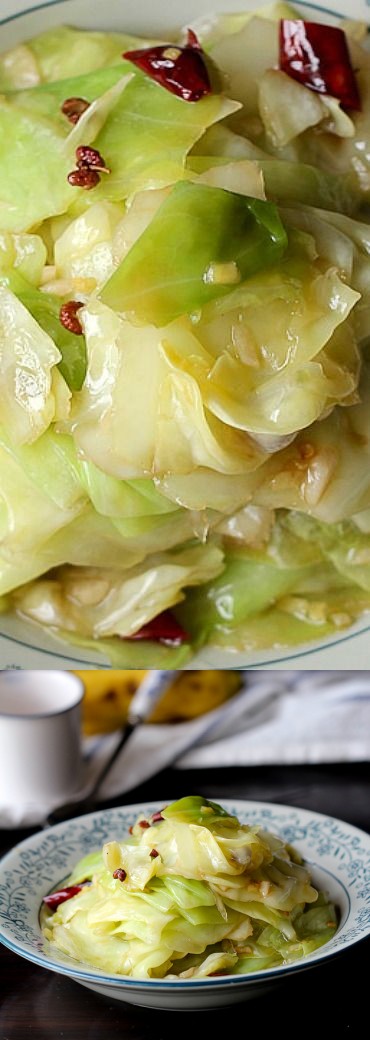 Chinese Style Cabbage Stir Fry