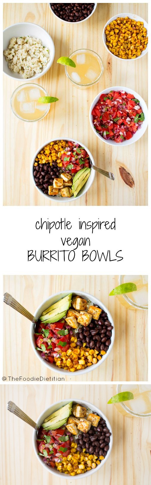 Chipotle-Inspired Vegan Burrito Bowl