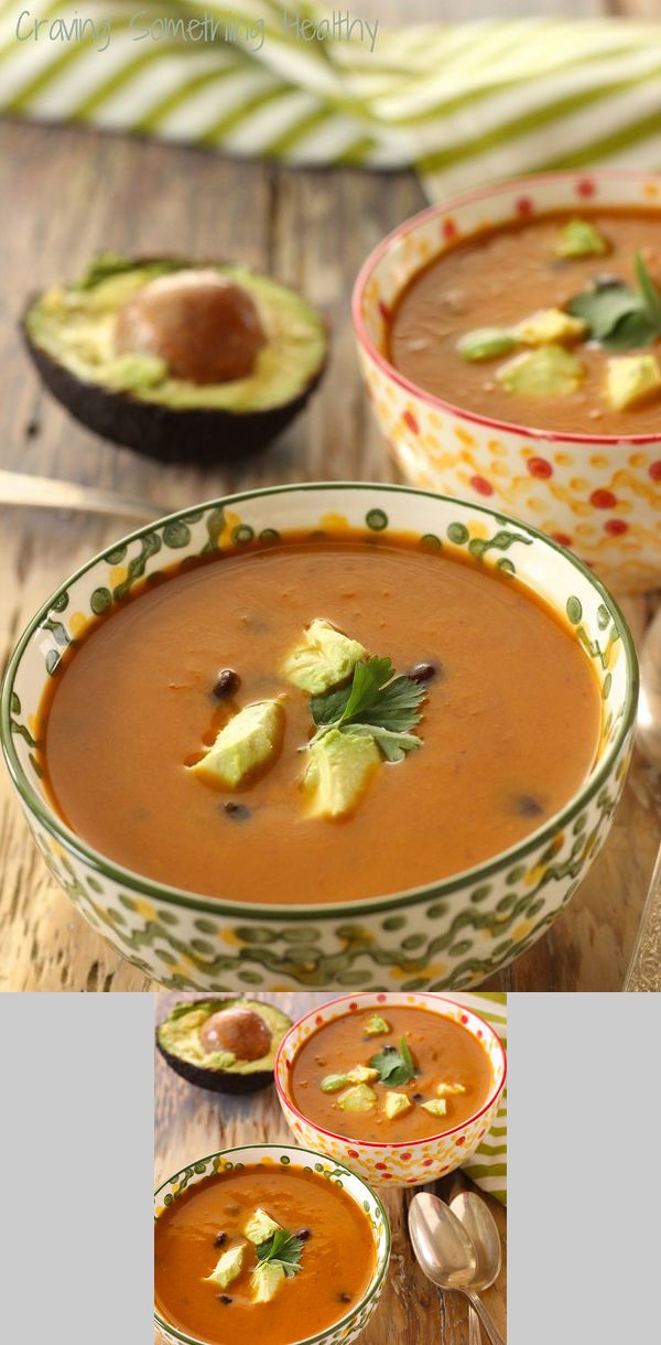 Chipotle Sweet Potato Black Bean Soup