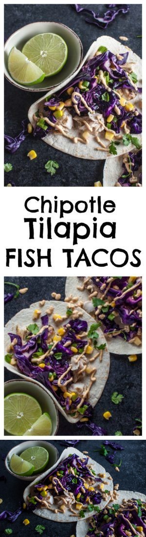 Chipotle Tilapia Fish Tacos